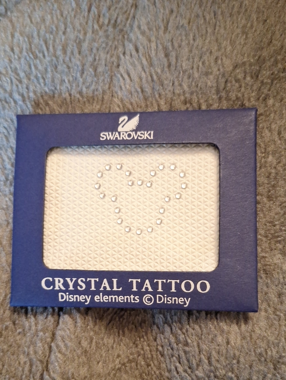 Swarovski Clear Crystal Mickey Mouse Head Tattoo...from Disney
